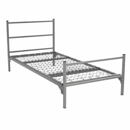 BLANTEX Bedframe, 39 x 75 Military Bunkable Bed - 1-1/4" Square Tube MIL125SQ3975BED
